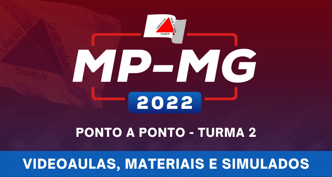 MPMG 2022 (Ponto a ponto - Turma 2)